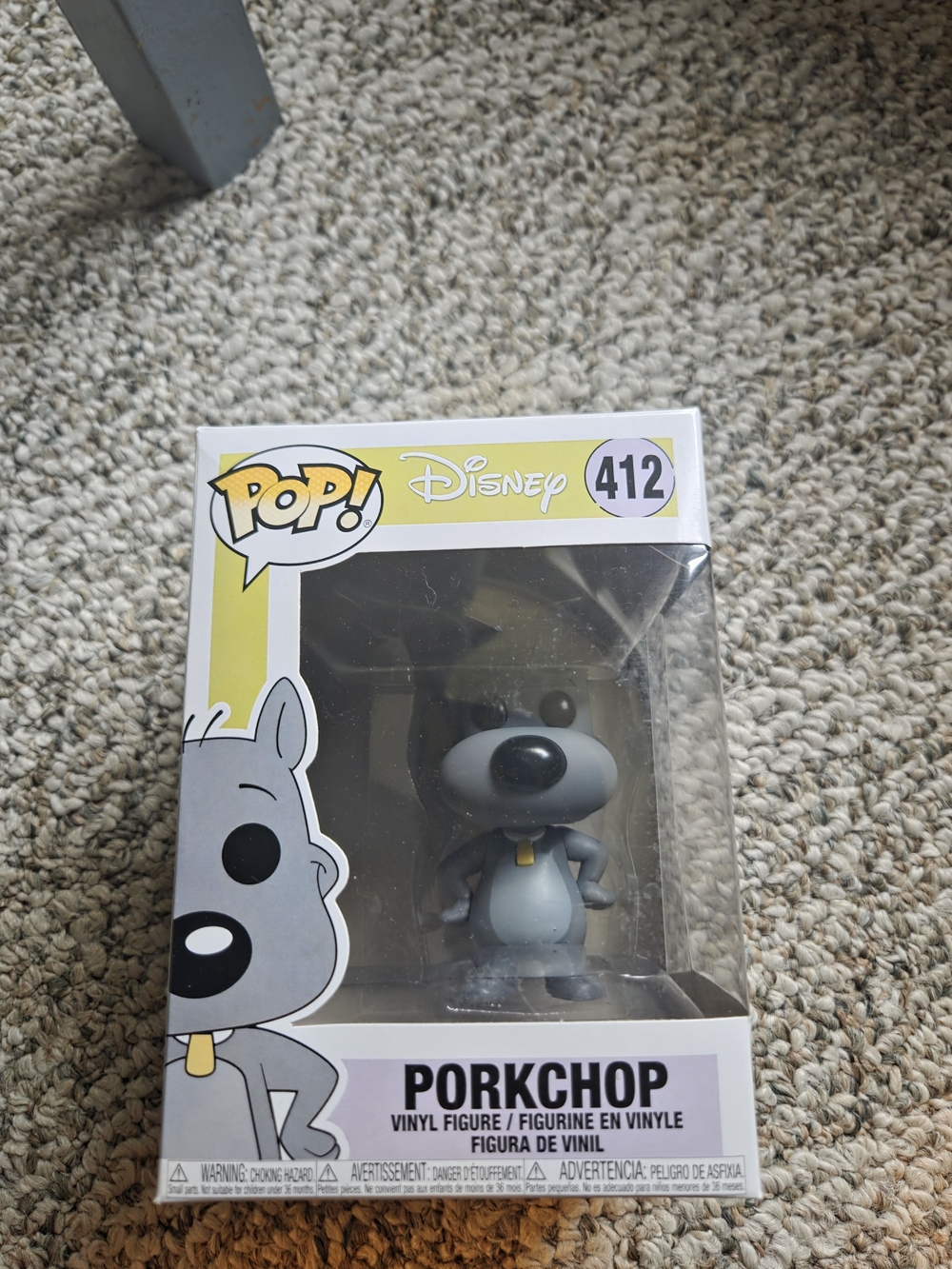 Disney POP! Porkchop Vinyl Figure #412 - Gray